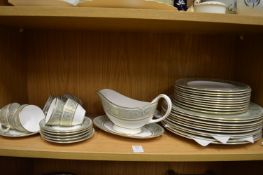 Quantity of Royal Doulton English Renaissance dinner and coffee ware.