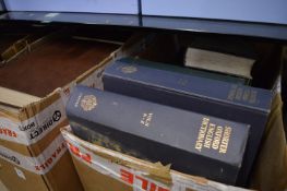 Encyclopaedia Britannica and other reference books.