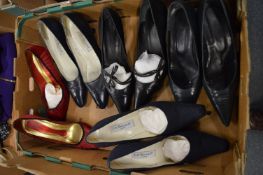 Five pairs of ladies L K Bennett shoes, size 6.