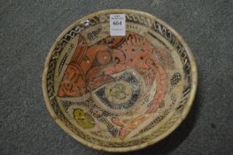 An early Eastern pottery bowl.