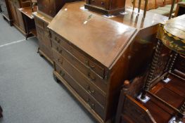 A George III mahogany bureau.