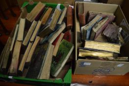 Quantity of childrens books, damaged due to damp, sold as seen.