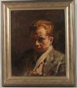 GEORGE WEISSBORT (1928 - 2013). MALCOMBE. Portrait head and shoulders. Signed and dated 1957. Board.