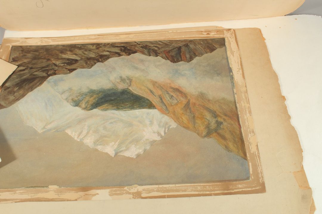 A FOLDER OFSPORTING PRINTS AND WATERCOLOURS (10). - Image 8 of 9