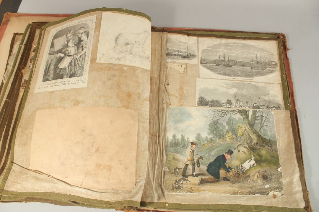 A LARGE VICTORIAN PICTURE BOOK. 21" x 8" (53 x 46cms). - Image 11 of 14