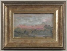 GEORGE WEISSBORT (1928 - 2013). Dusk. Signed and dated, board. 5.5