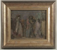 GEORGE WEISSBORT (1928 - 2013). A Dancer. Signed, on board. 8.5