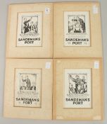 TOASTS I HAVE NEVER DRUNK. SANDEMAN'S PORT (4).