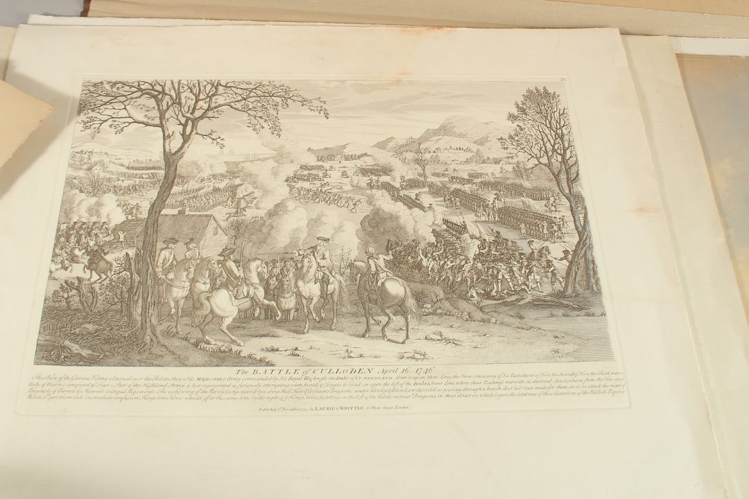 A FOLDER OFSPORTING PRINTS AND WATERCOLOURS (10). - Image 5 of 9
