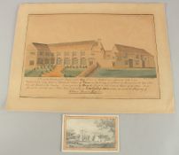 W. S. Mayes (19th Century) British, 'A View of the Remains of the Hospital of the Grey Friars in