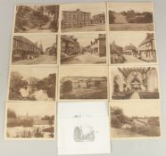 A collection of eleven early photographs of Petworth and surrounding area, 5.5