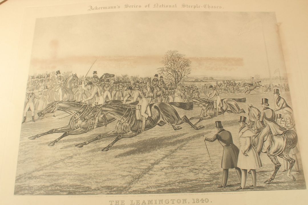 A FOLDER OFSPORTING PRINTS AND WATERCOLOURS (10). - Image 2 of 9