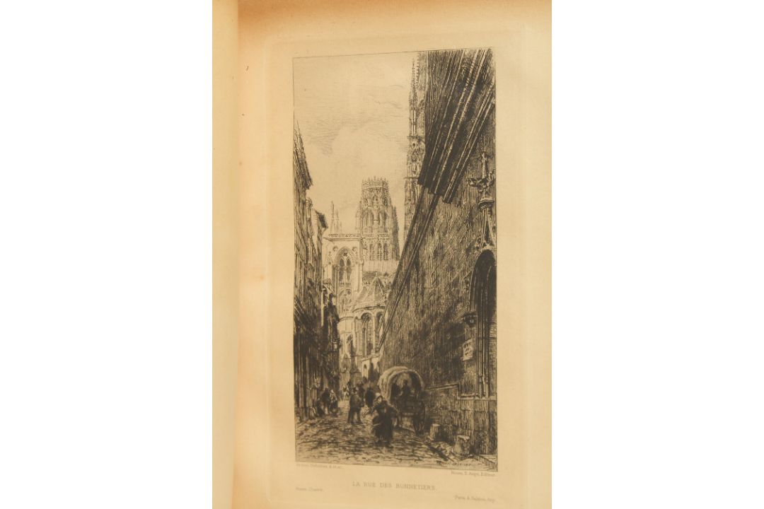 ROUEN ILLUSTRATED. BRUNET-DEBAINES. 30 illustrations. - Image 5 of 5