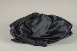 A PRADA BLACK SILK HAT, boxed.