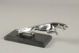 A JAGUAR CAR MASCOT.