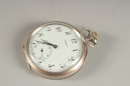 A SILVER DOXA POCKET WATCH.