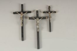 THREE CORPUS CHRISTI. Largest: 21cms.