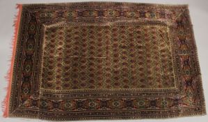 A VERY FINE 19TH CENTURY PERSIAN OR CENTRAL ASIAN IKAT TYPE VELVET TEXTILE