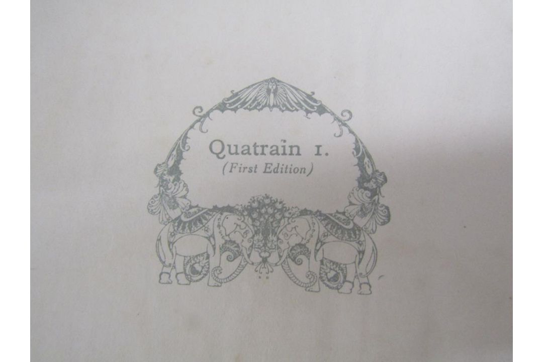 Rubaiyat of Omar Khayyam rendered into English verse by Edward FItzgerald with illustrations by - Image 8 of 12