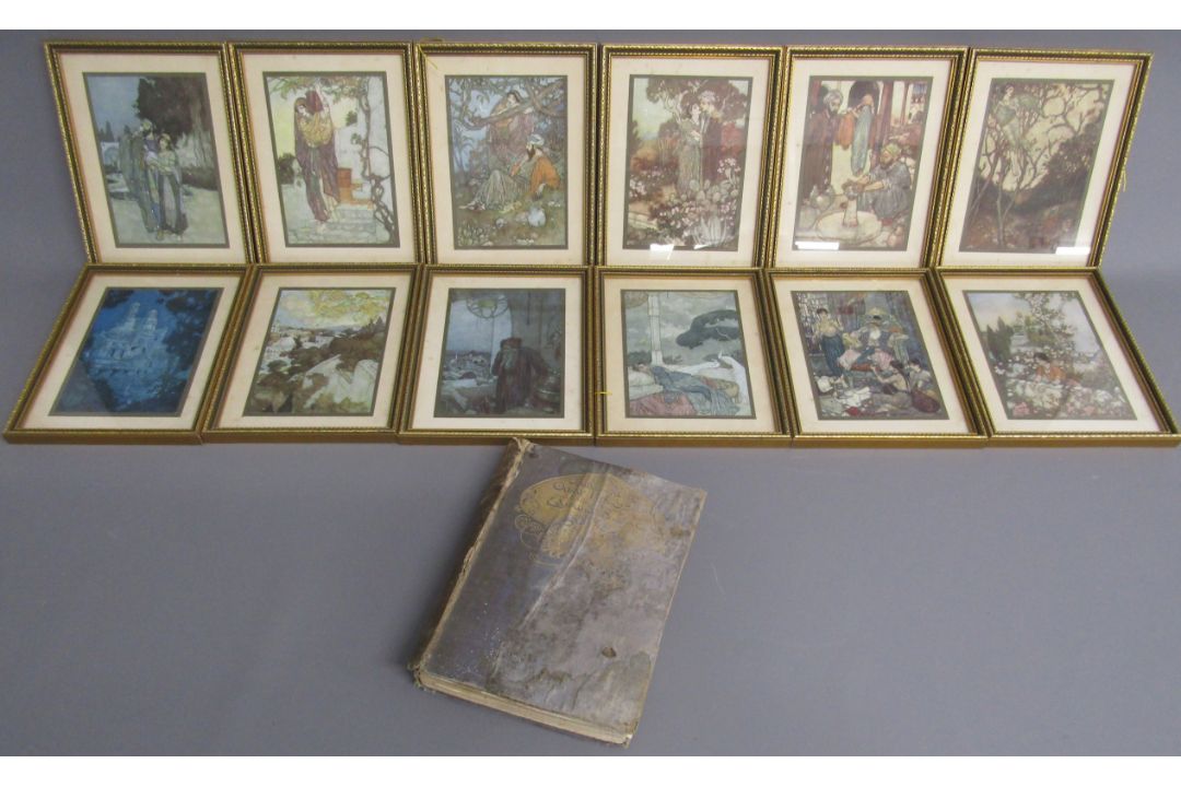 Rubaiyat of Omar Khayyam rendered into English verse by Edward FItzgerald with illustrations by - Image 1 of 12