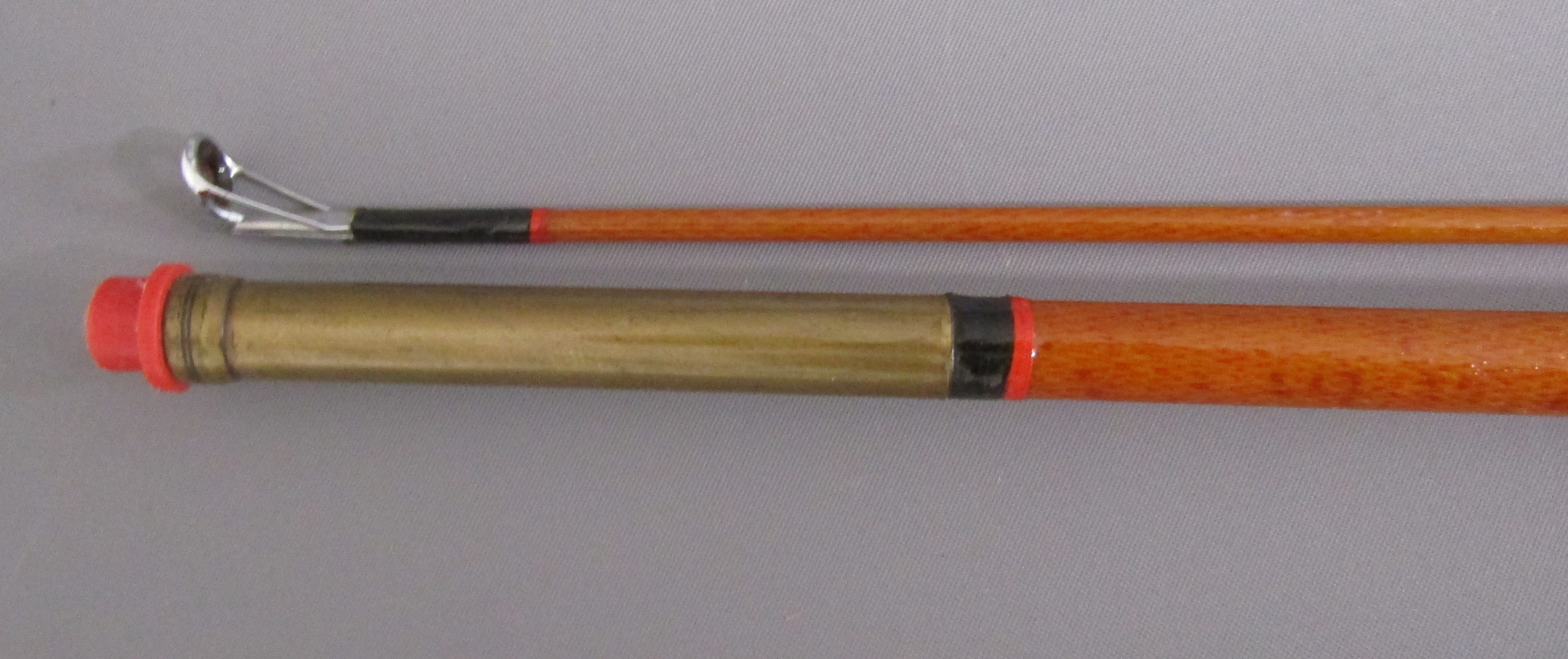 2 fishing rods - 'Black Prince' 9ft split cane with extension and J S Sharpe's bag (no inscription - Image 9 of 9