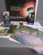 Compare the Meerkats Bogdan and Aleksander Batman, posters including Star Trek Voyager, Claude