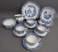 Wood & Sons 'Yuan' blue and white tea set