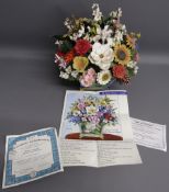Thomas Kinkade's All-American Bouquet - with certificate