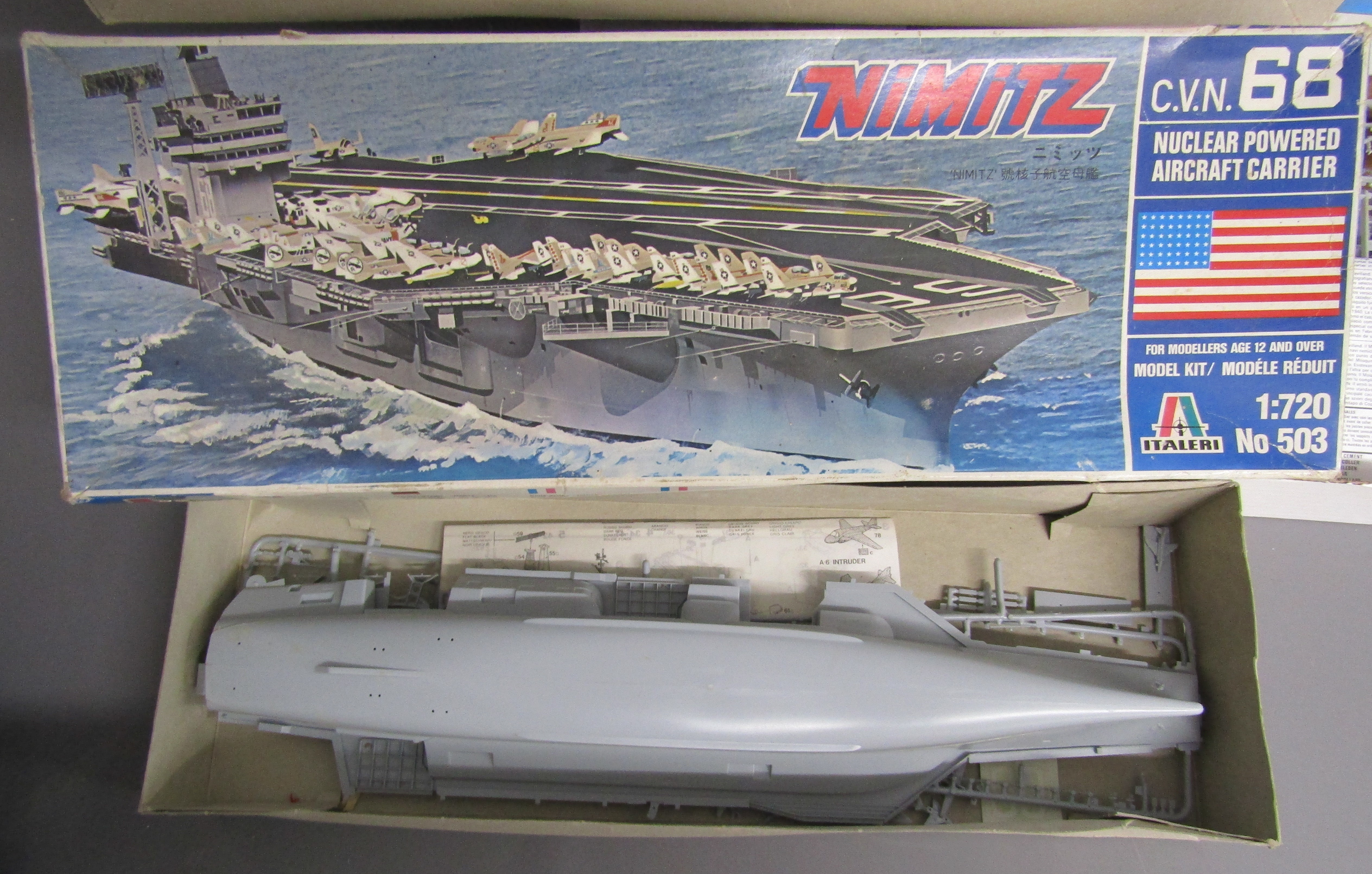 Collection of kit models - Airfix De Havilland Mosquito FBVI, Airfix Short Sunderland III, Italeri - Image 6 of 8