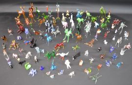 Selection of Murano glass animals
