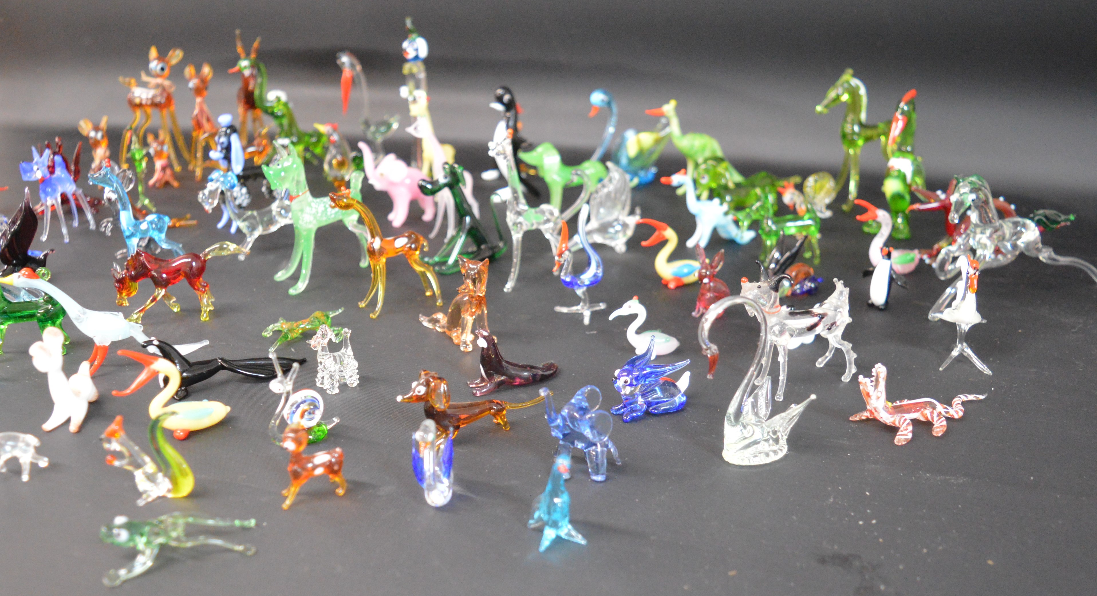Selection of Murano glass animals - Image 2 of 4