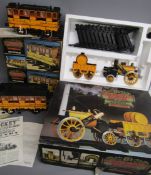Hornby Railways Stephenson's Rocket real steam train set 3.5 gauge model (missing some track)