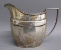 Barker Brothers Chester 1911 silver cream jug - total weight 4.5ozt