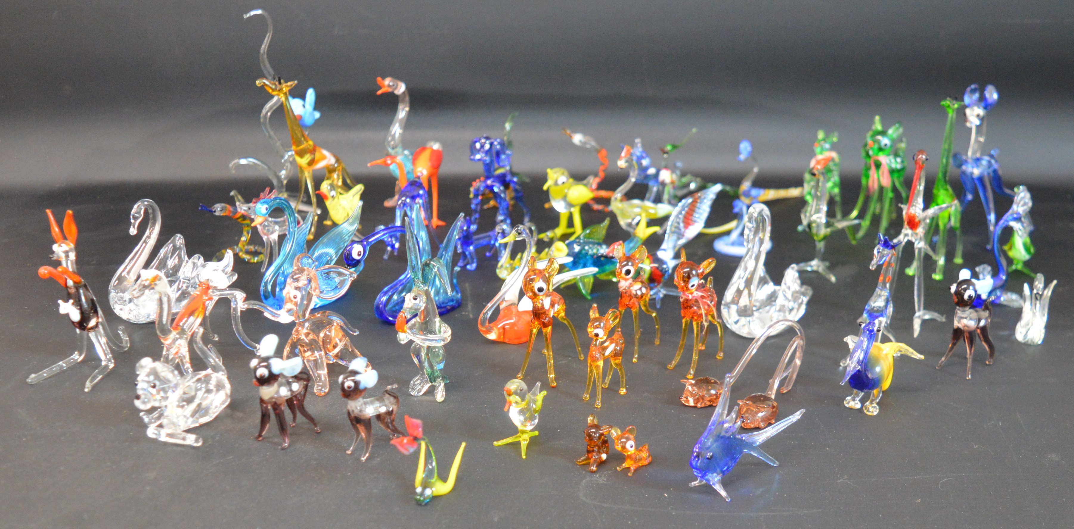 Selection of mainly Murano glass animals - Image 2 of 4