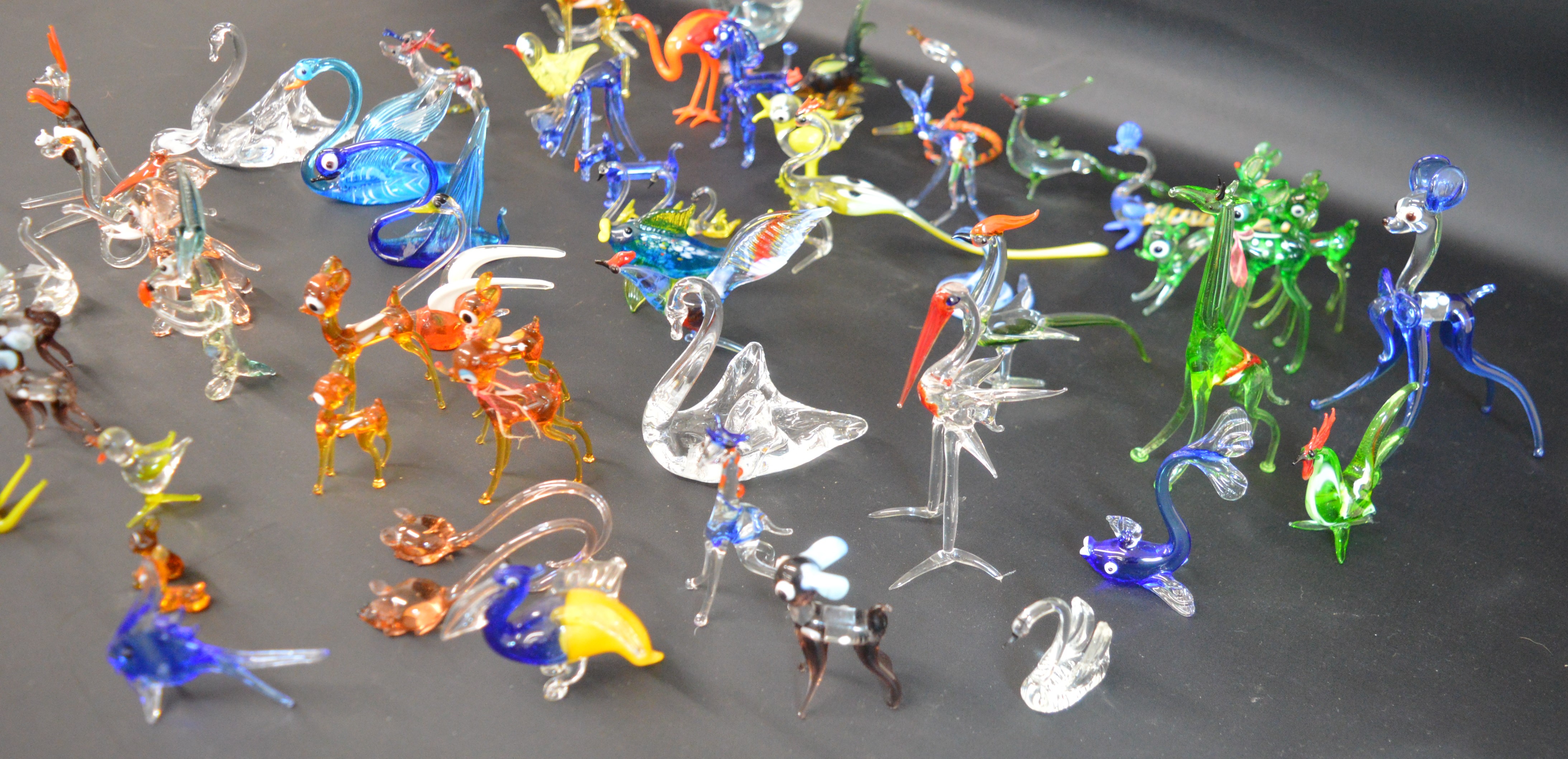 Selection of mainly Murano glass animals - Image 3 of 4