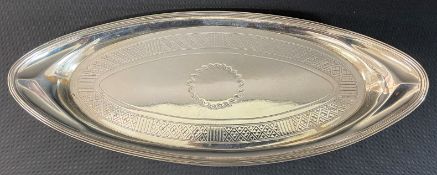 Georgian silver dish 4.0ozt London 1804