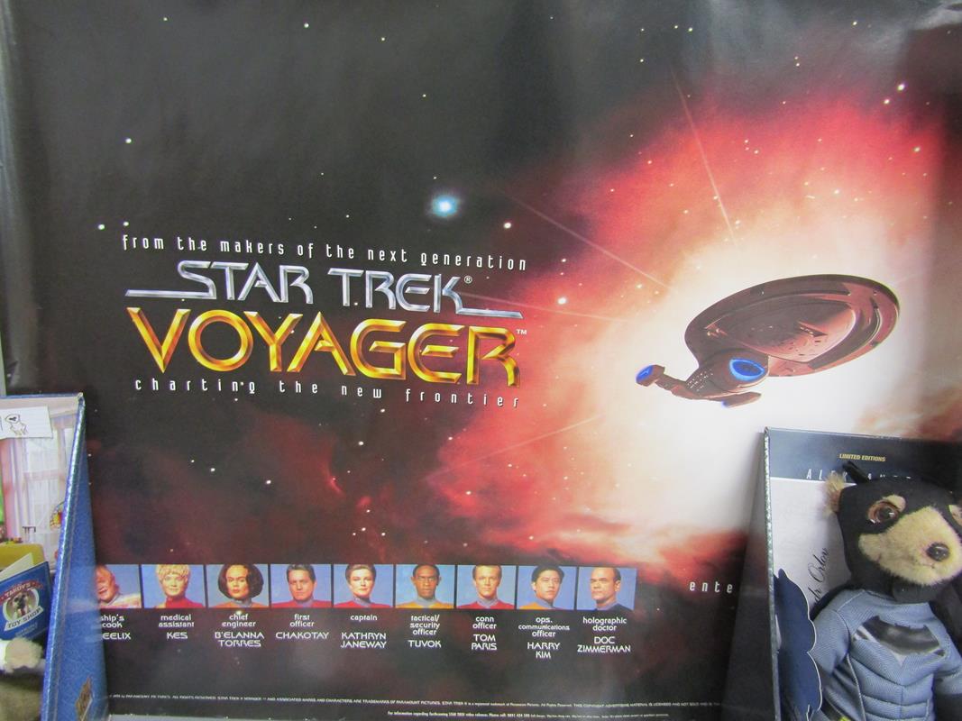 Compare the Meerkats Bogdan and Aleksander Batman, posters including Star Trek Voyager, Claude - Image 2 of 9