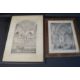 Framed print after James Fowler (Fowler of Louth) architect 1828-1892 - reprint from The Builder - Image 1 of 2