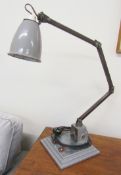 Vintage AEG articulated industrial machinist light circa.1940