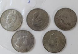 Five New Zealand Crowns