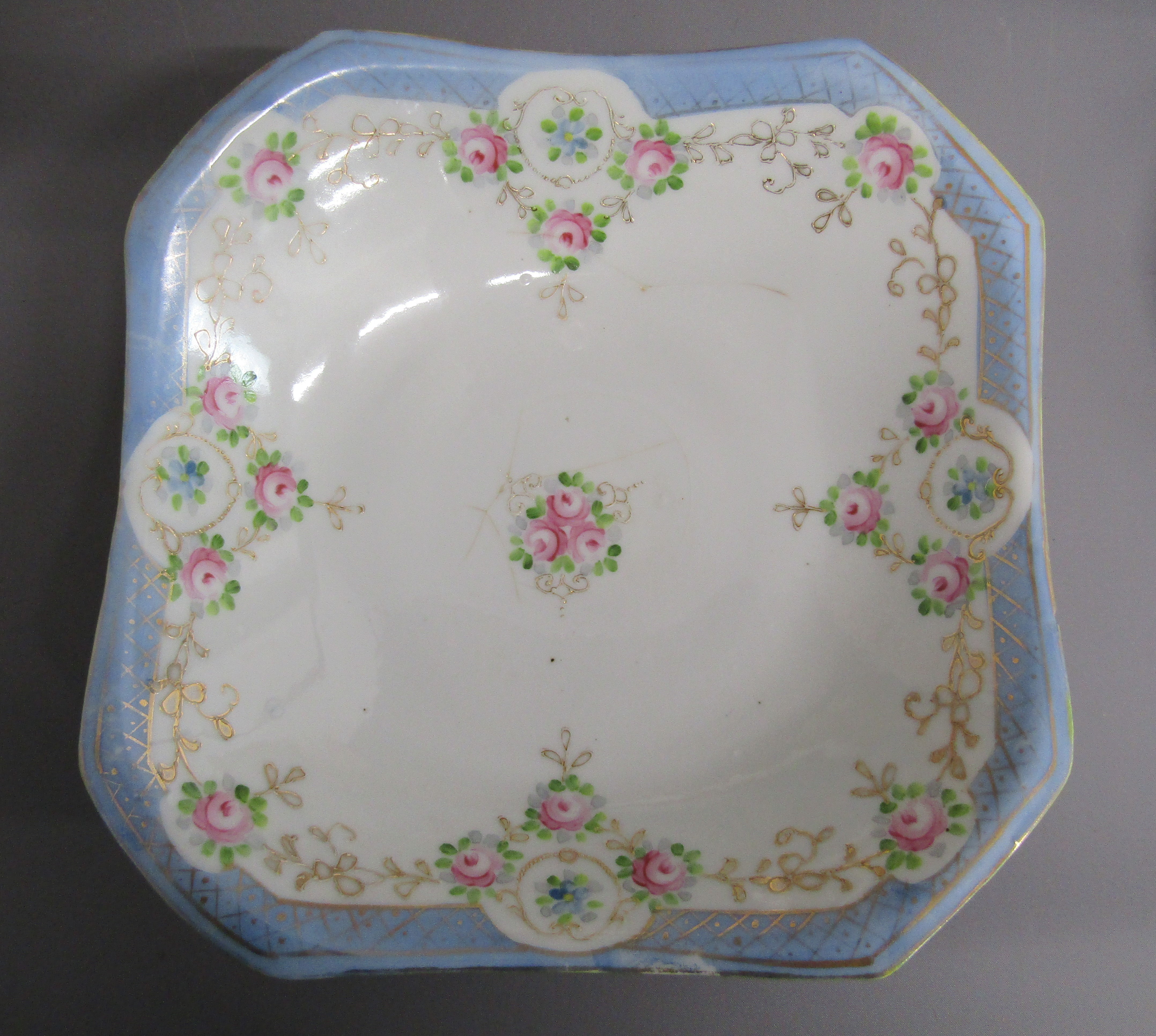 Collection of Japanese ware includes - IE & C Co square bowl with hand painted and gilt design, - Image 5 of 20