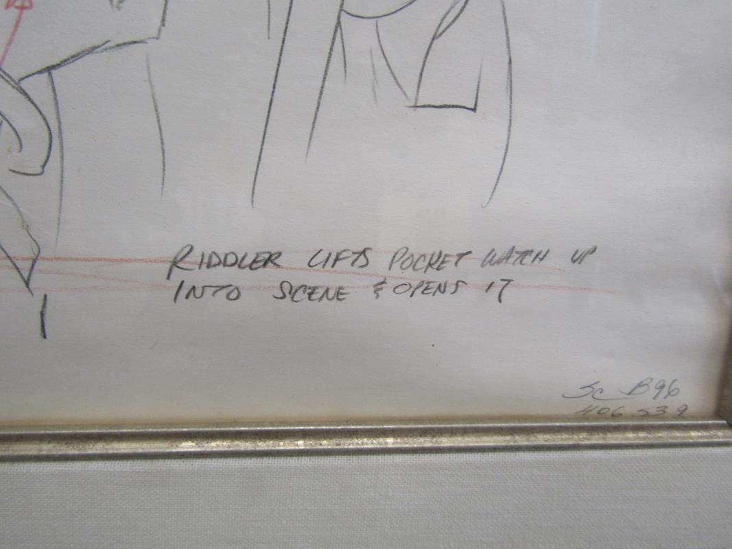 'If you're so smart, Why aren't you rich?' Warner Bros Riddler genuine production original - Image 3 of 6