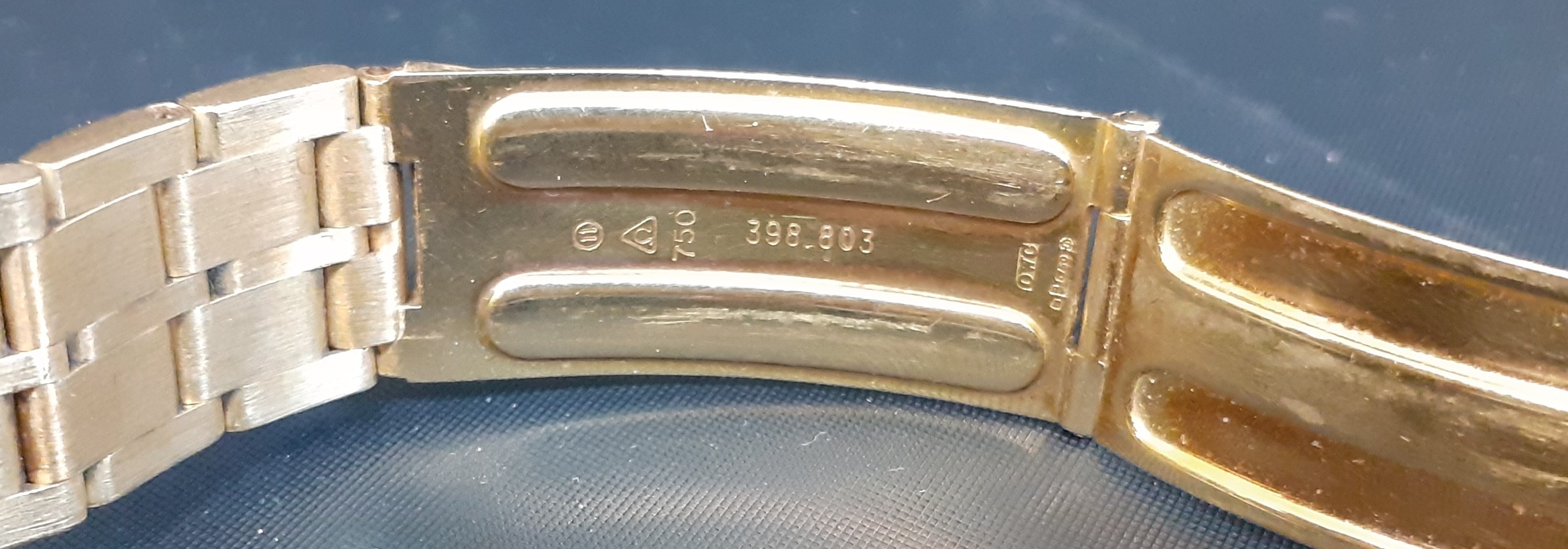 Gents 18ct gold Omega Constellation Electronic wristwatch with box & papers. Serial number - Image 3 of 8