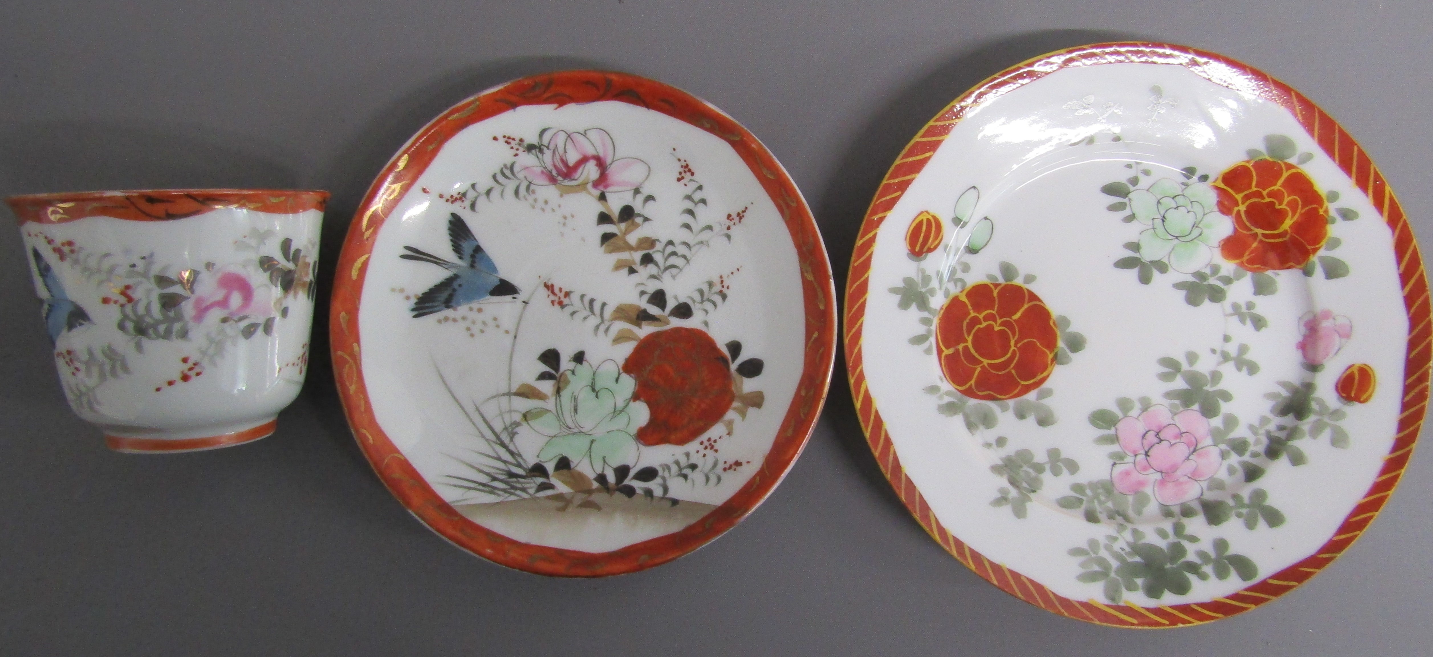 Collection of Japanese ware includes - IE & C Co square bowl with hand painted and gilt design, - Image 9 of 20