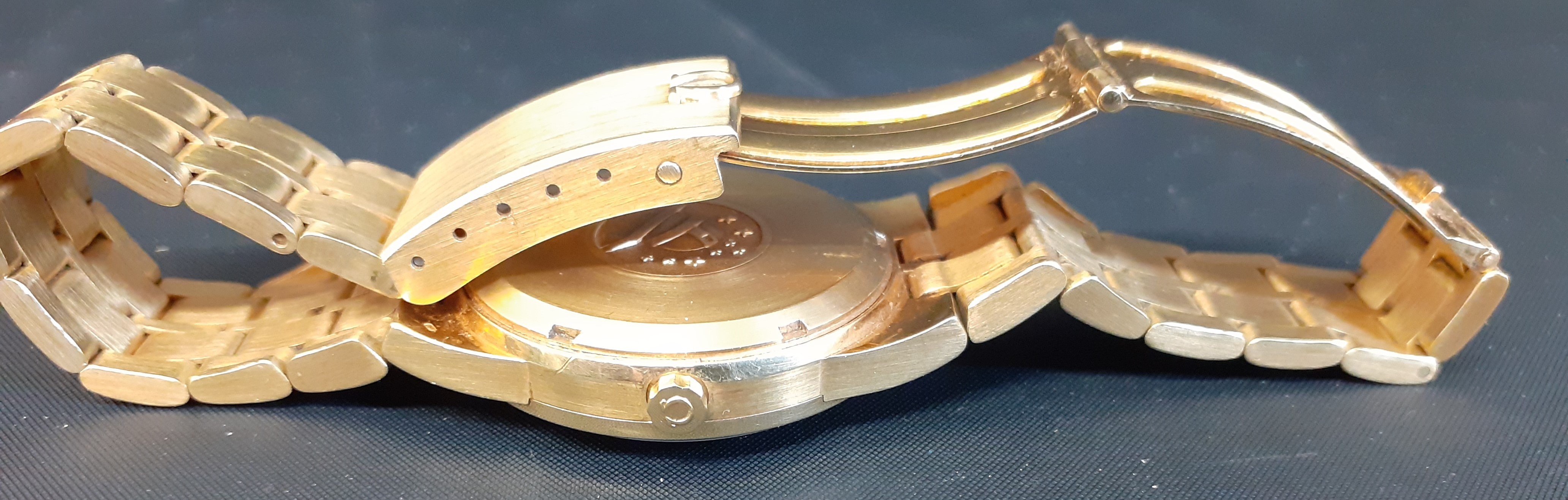 Gents 18ct gold Omega Constellation Electronic wristwatch with box & papers. Serial number - Image 5 of 8