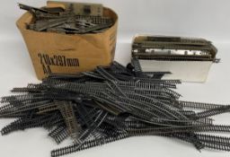 Large amount of model railway track