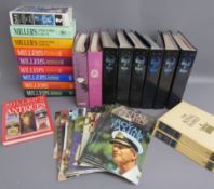 Collection of Miller's guides, What's it Worth binders and Antiques Roadshow binders