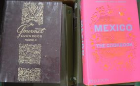 The Gourmet Cook Book Vols 1 & 2, third printing May 1970 New York (with plastic dust jackets),