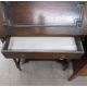Art Deco bureau with twisted legs - approx. 99cm x 71cm x 37cm - Image 3 of 5