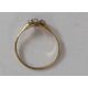 Tested as 18ct gold diamond daisy ring (missing 1 diamond) - ring size M -  1.76g - Image 3 of 4
